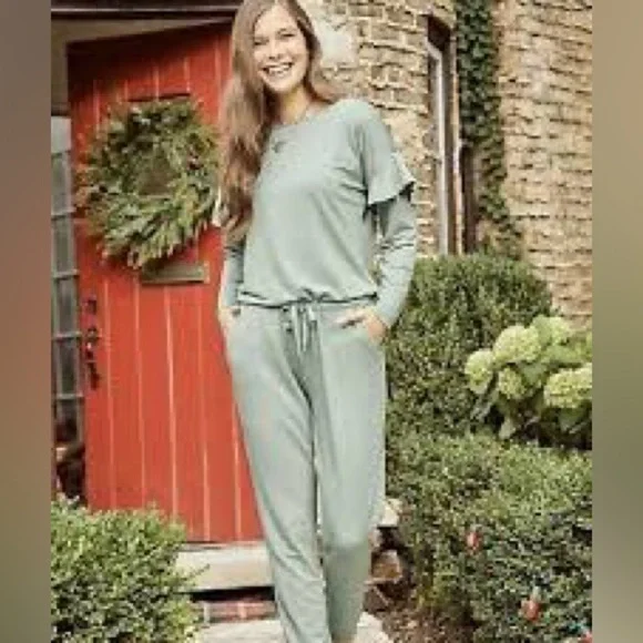 Matilda Jane MATCH moments with you resting day romper mom and daughter set - Picture 7 of 13